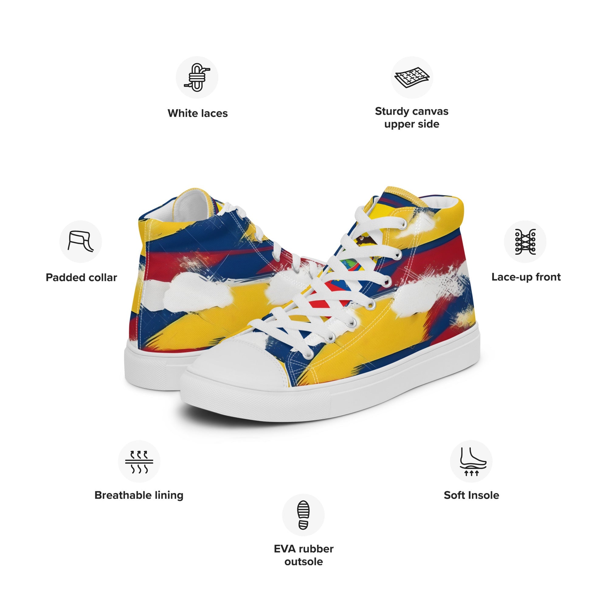 Women’s Ecuador canvas shoes - Fuerza Athletics