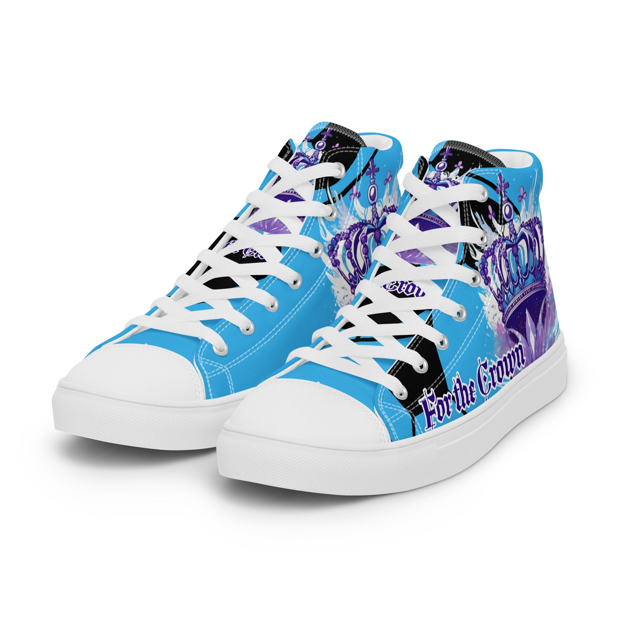 Women’s For the Crown High Tops - Fuerza Athletics