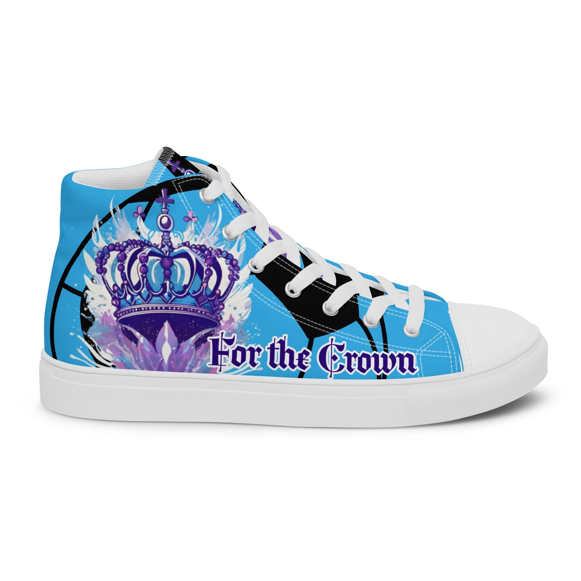 Women’s For the Crown High Tops - Fuerza Athletics