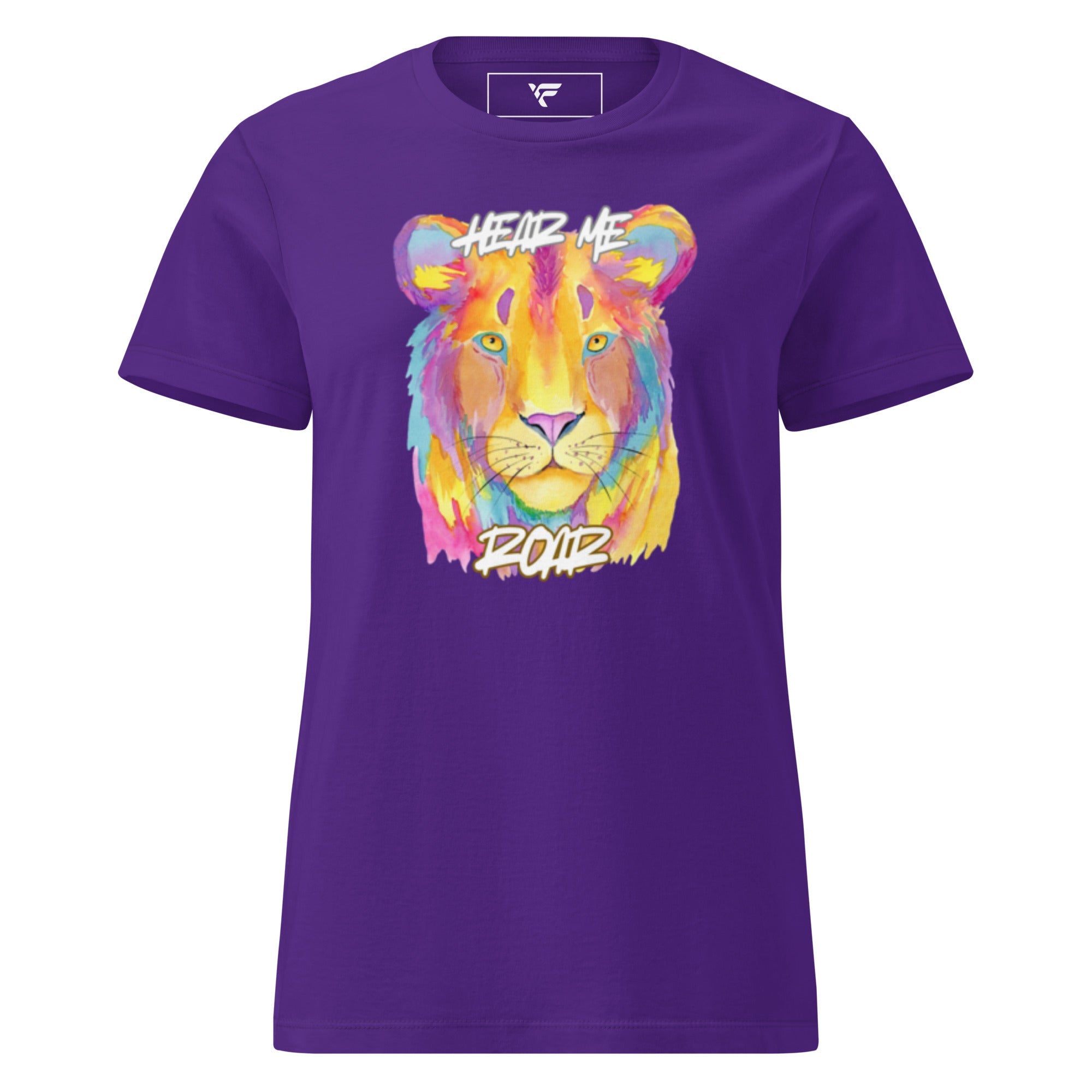 Women’s "Hear Me Roar" t-shirt - Fuerza Athletics
