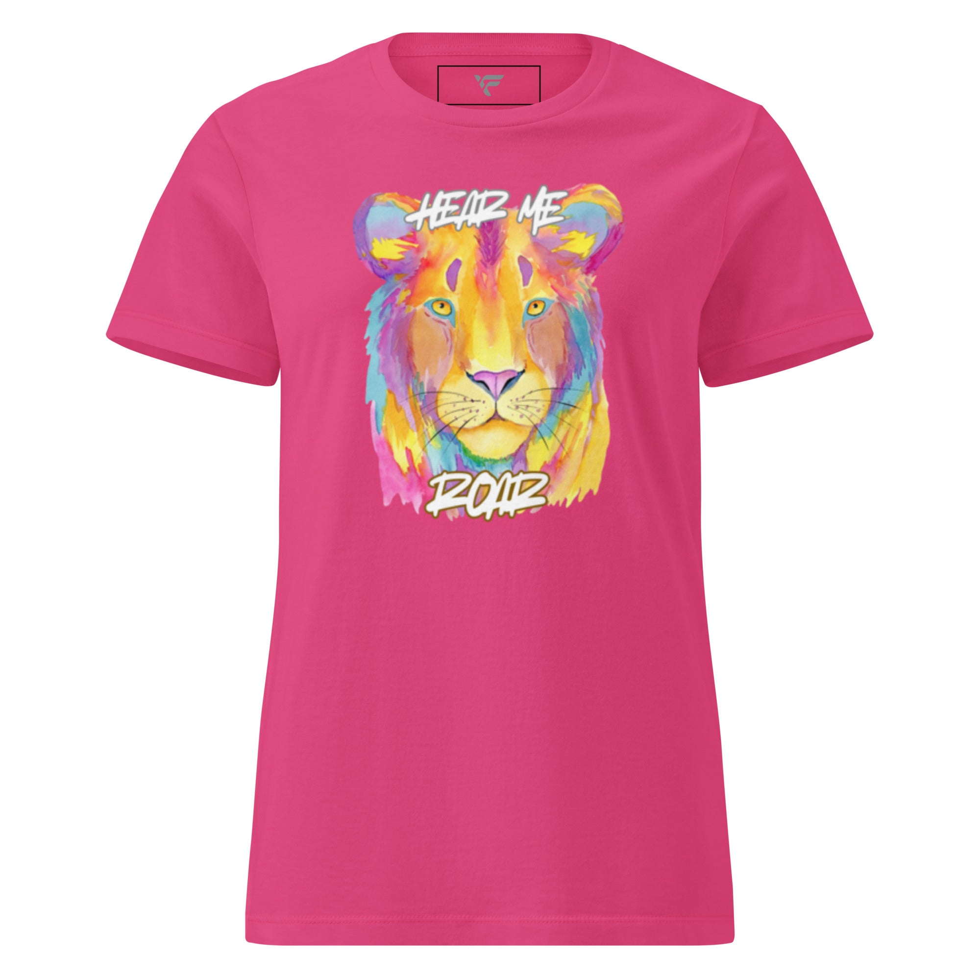 Women’s "Hear Me Roar" t-shirt - Fuerza Athletics