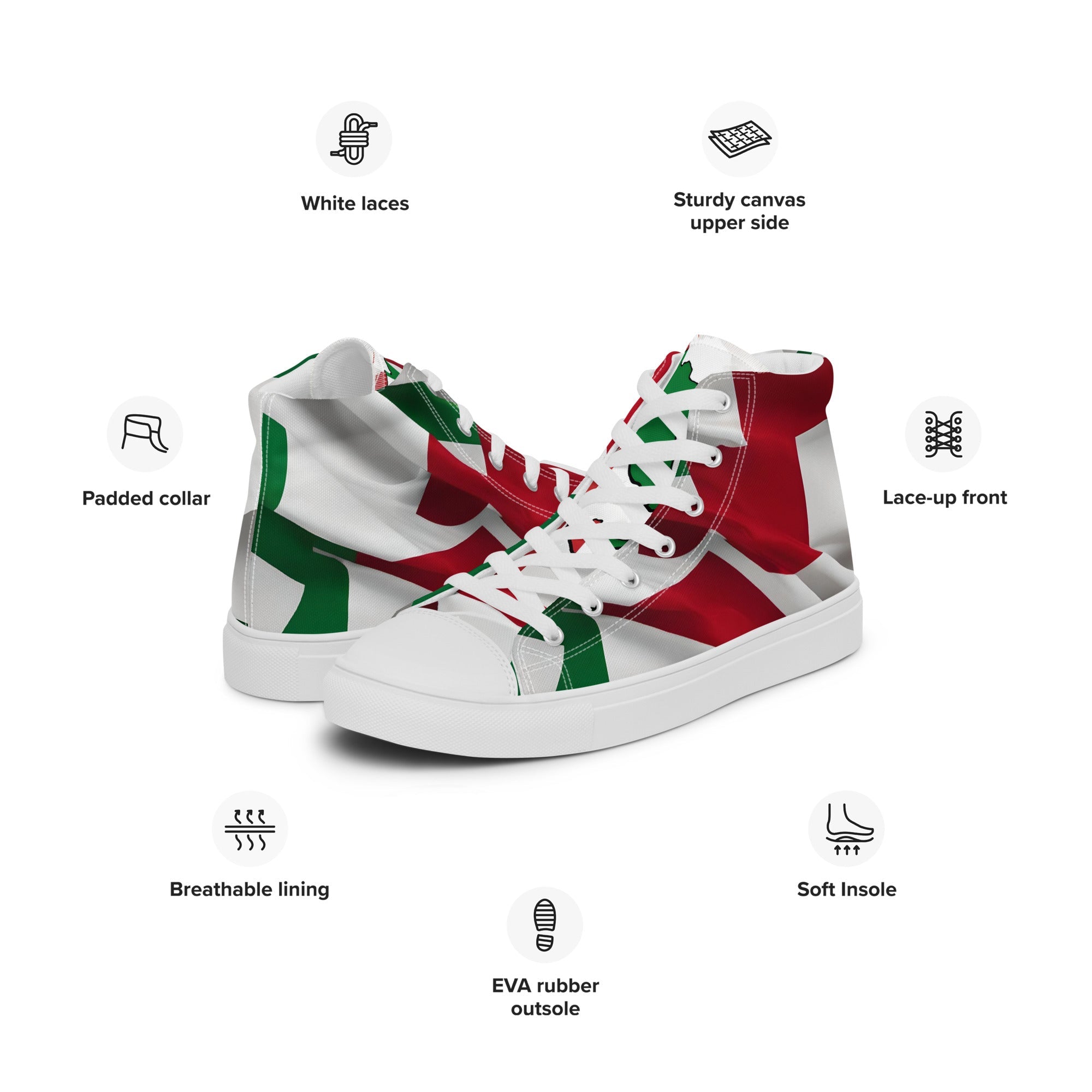 Women’s Italy High Top - Fuerza Athletics