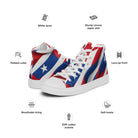 Women’s Puerto Rico high top canvas shoes - Fuerza Athletics