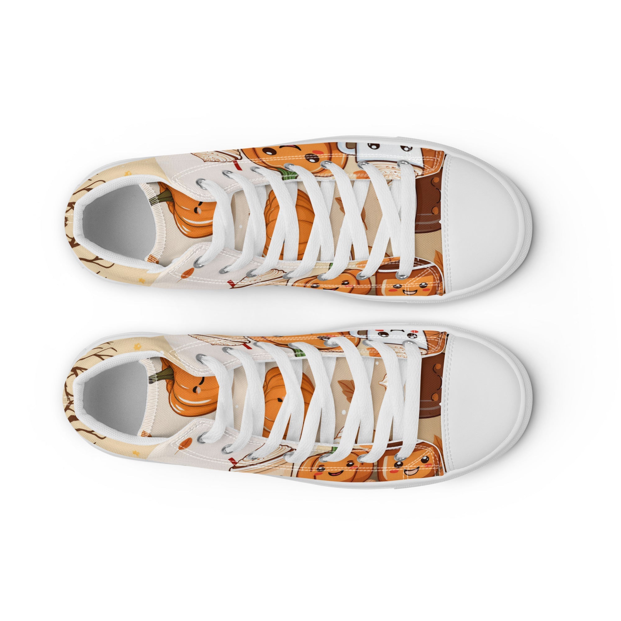 Women’s Pumpkin Spice High Top - Fuerza Athletics