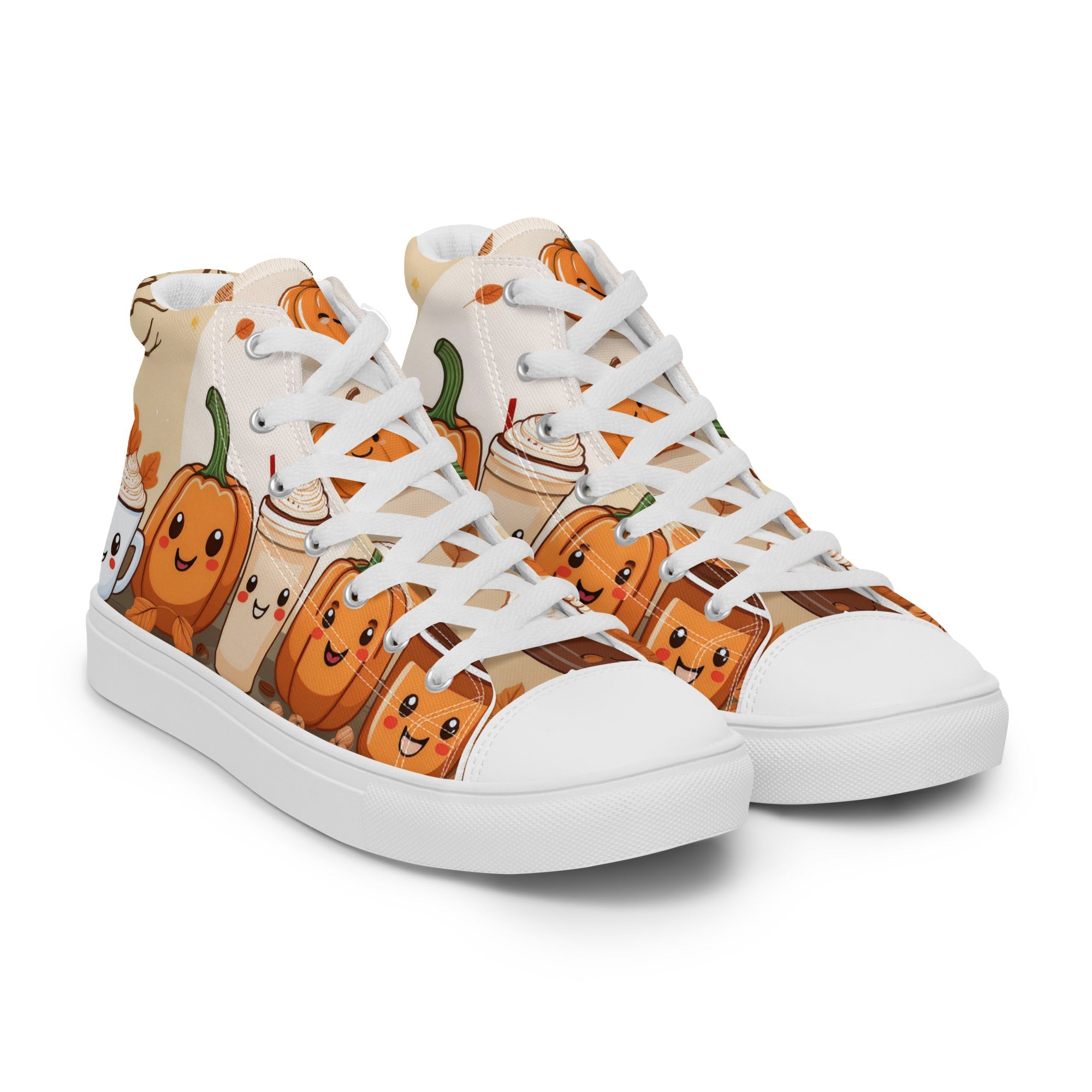 Women’s Pumpkin Spice High Top - Fuerza Athletics