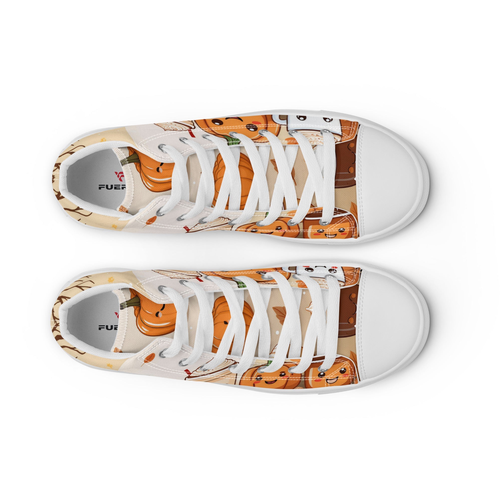 Women’s Pumpkin Spice High Top - Fuerza Athletics