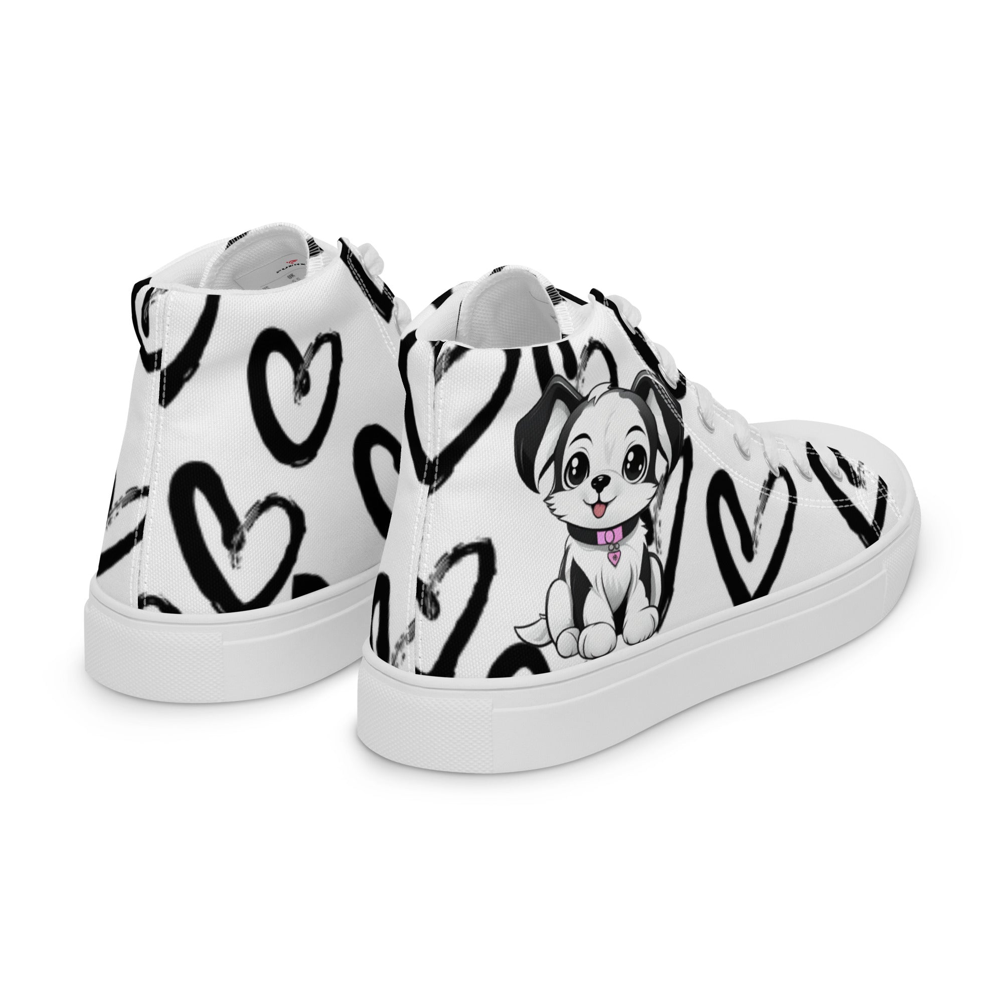 Women’s Puppy Love High Top - Fuerza Athletics