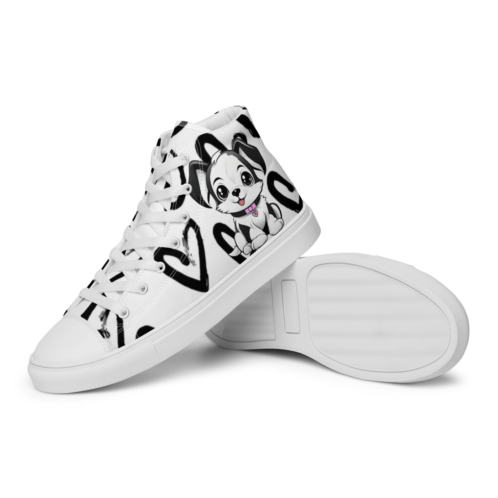 Women’s Puppy Love High Top - Fuerza Athletics