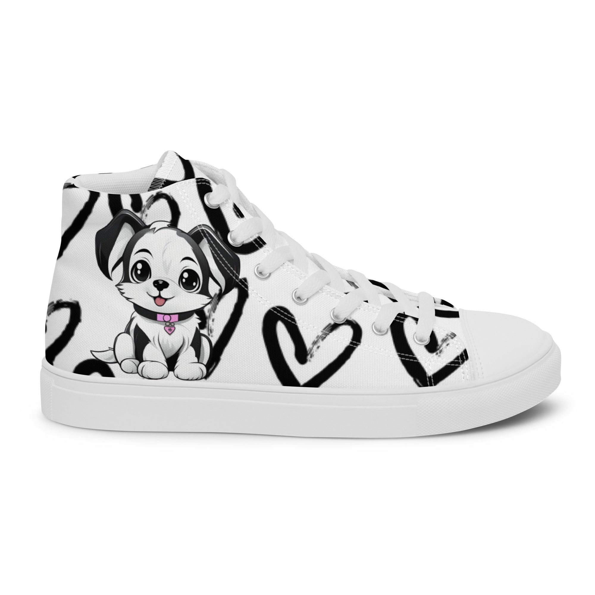 Women’s Puppy Love High Top - Fuerza Athletics