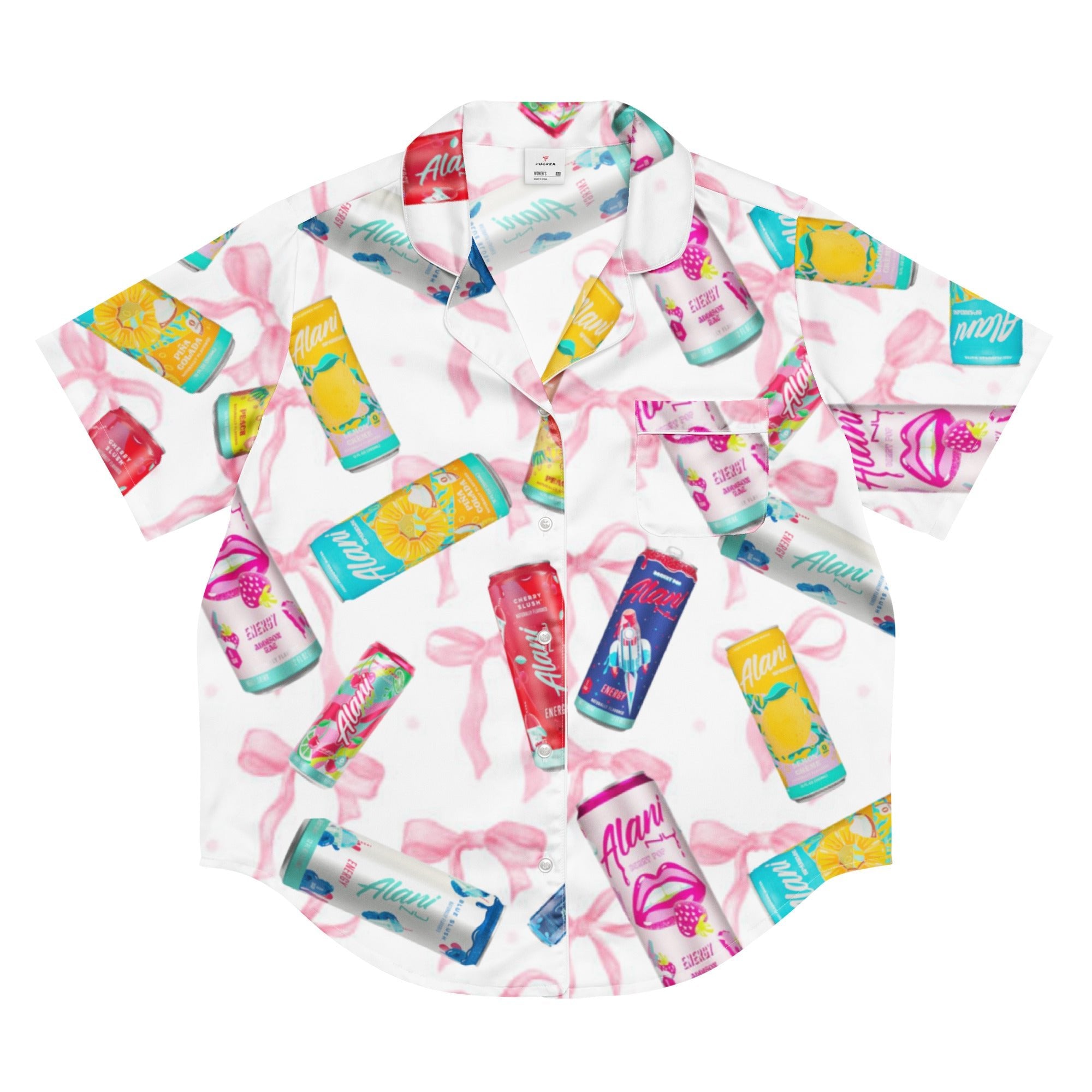 Women's Silky Pajamas - Fuerza Athletics