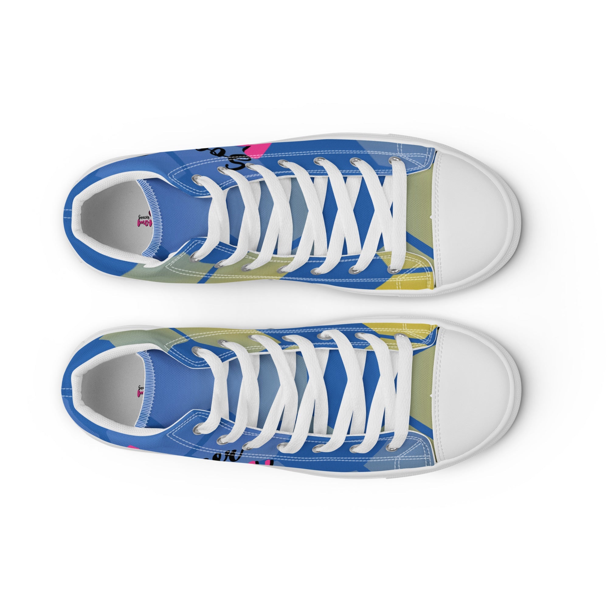Women's Soccer Mom High Tops - Fuerza Athletics