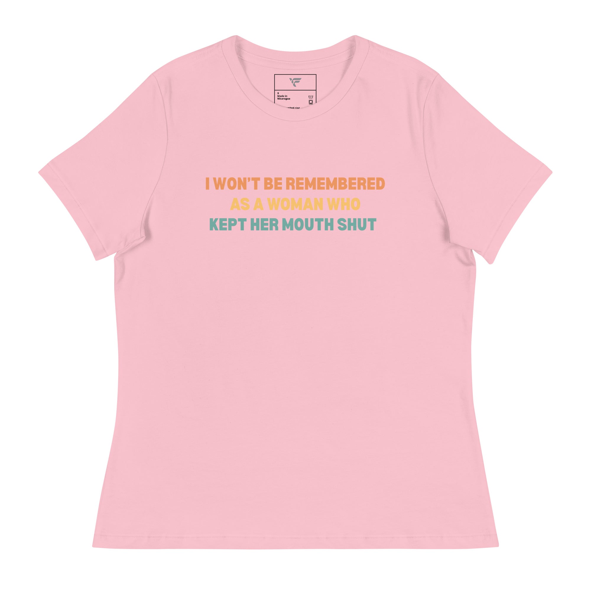 Women's "Speak Up" T-Shirt - Fuerza Athletics