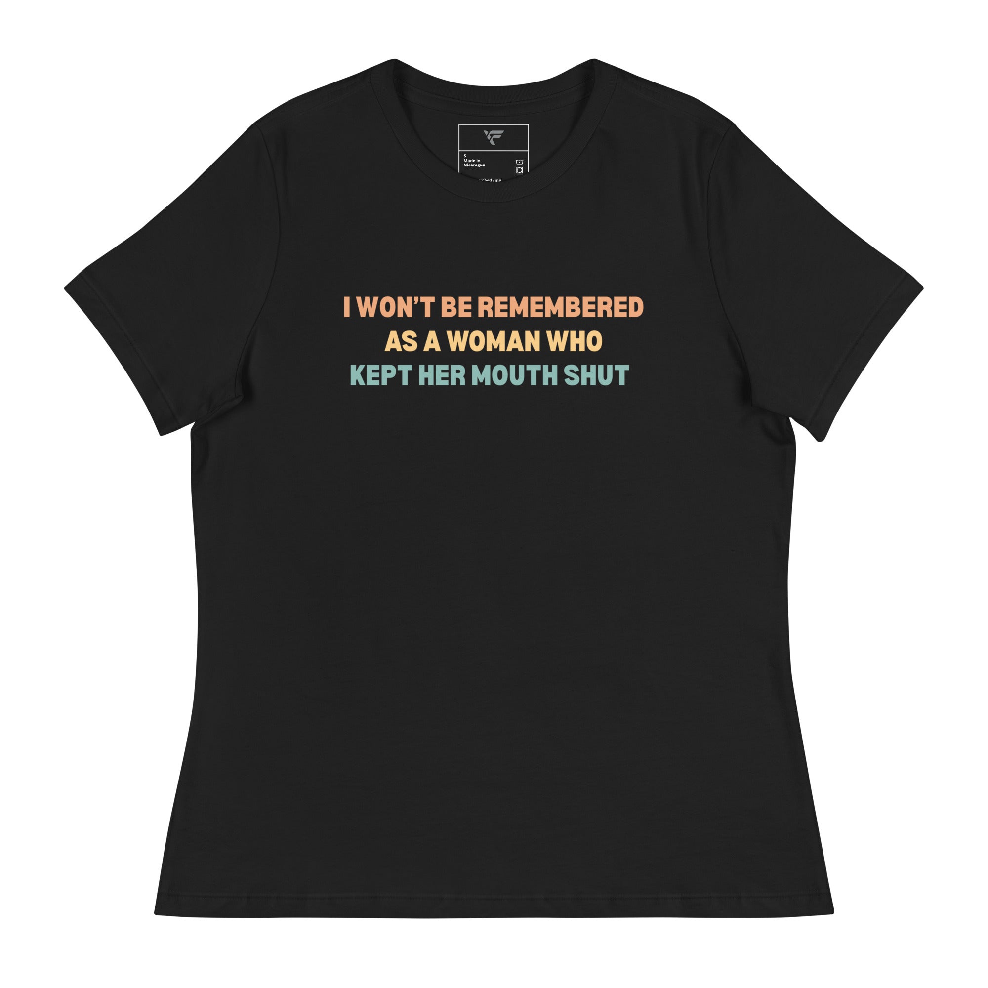 Women's "Speak Up" T-Shirt - Fuerza Athletics