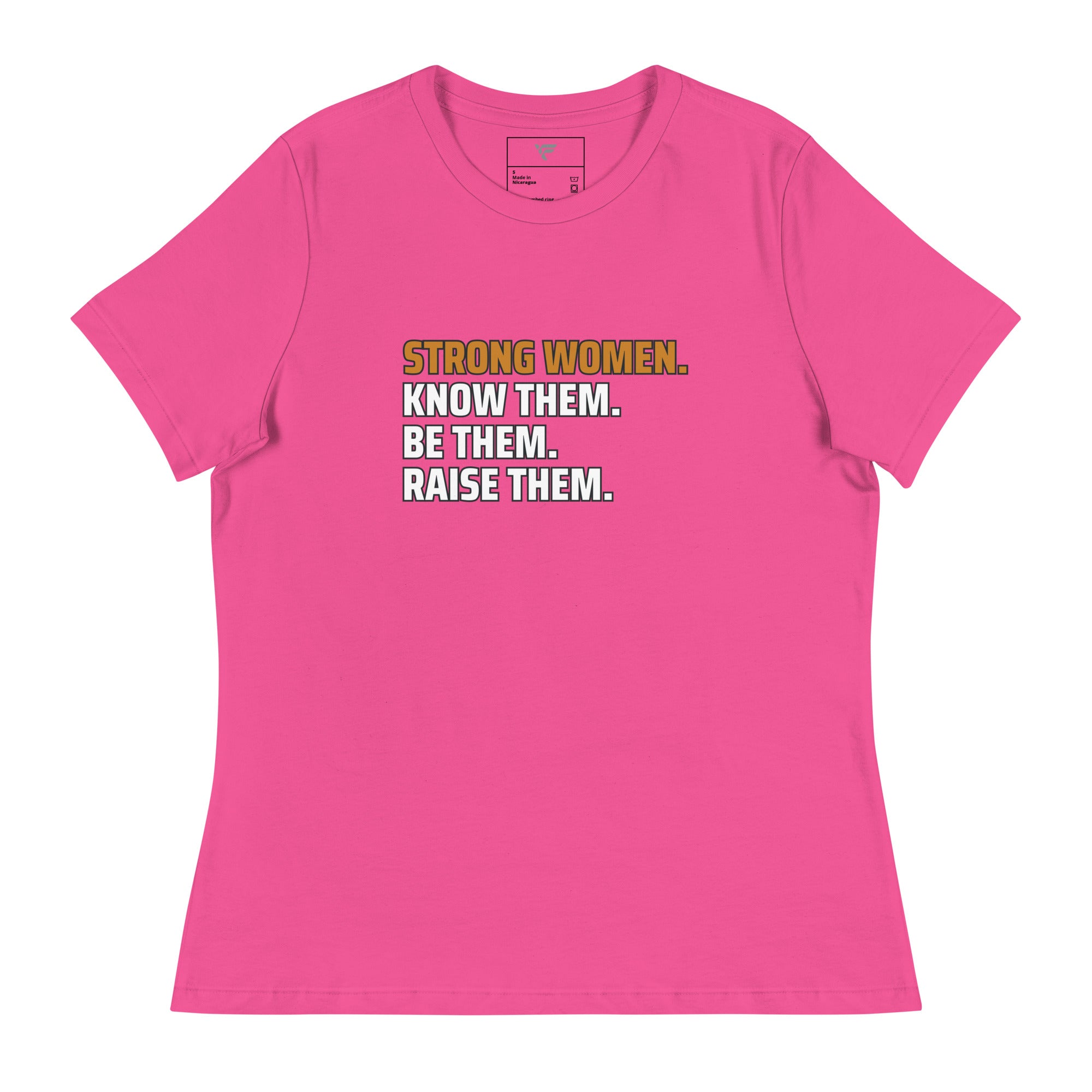 Women's "Strong Woman" T-Shirt - Fuerza Athletics