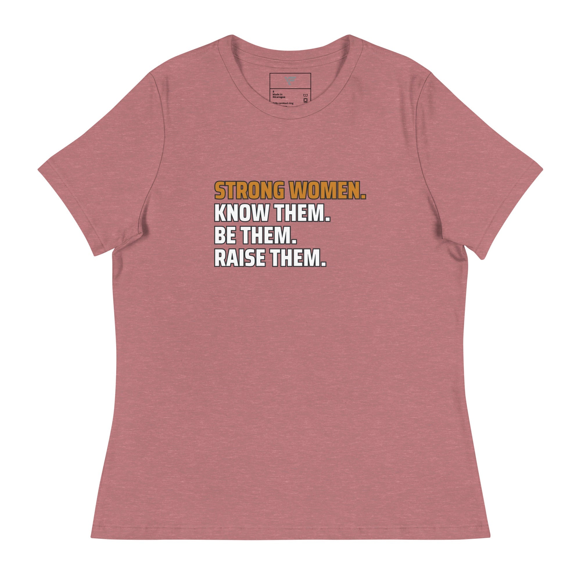 Women's "Strong Woman" T-Shirt - Fuerza Athletics