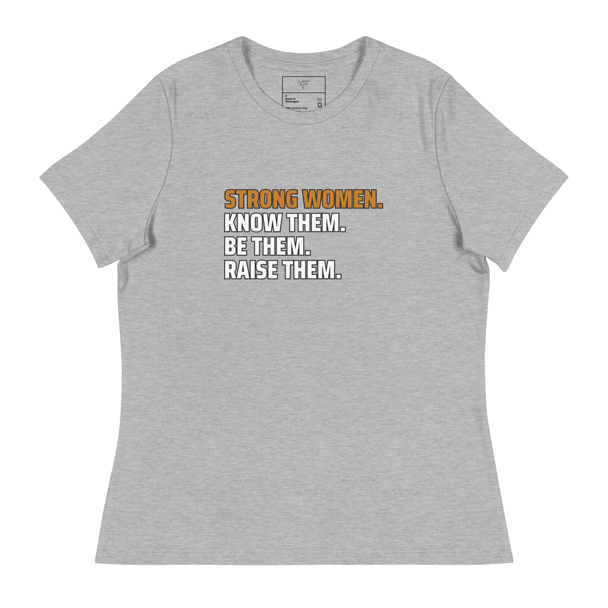 Women's "Strong Woman" T-Shirt - Fuerza Athletics